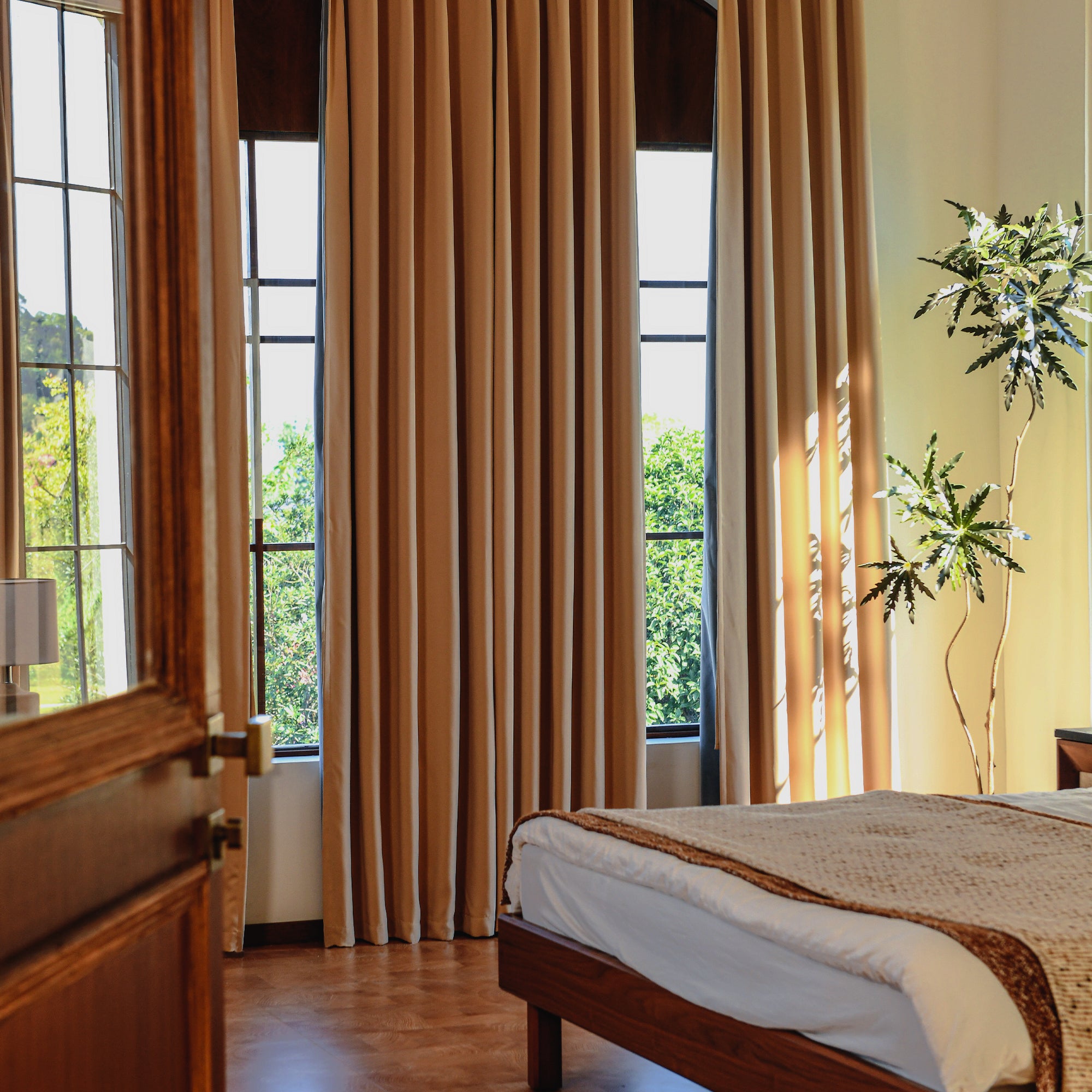 Custom Curtains: 100% Blackout Curtains, Set of 2 Panels