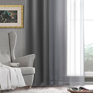 DWCN Ombre Sheer Curtains - DWCN Official
