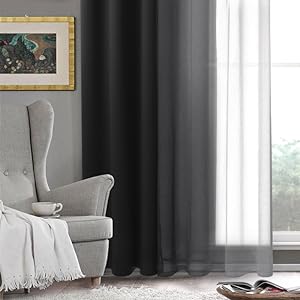 DWCN Ombre Sheer Curtains - DWCN Official