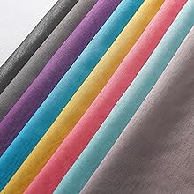 Custom Curtains: Ombre Sheer Curtains, Set of 2 Panels