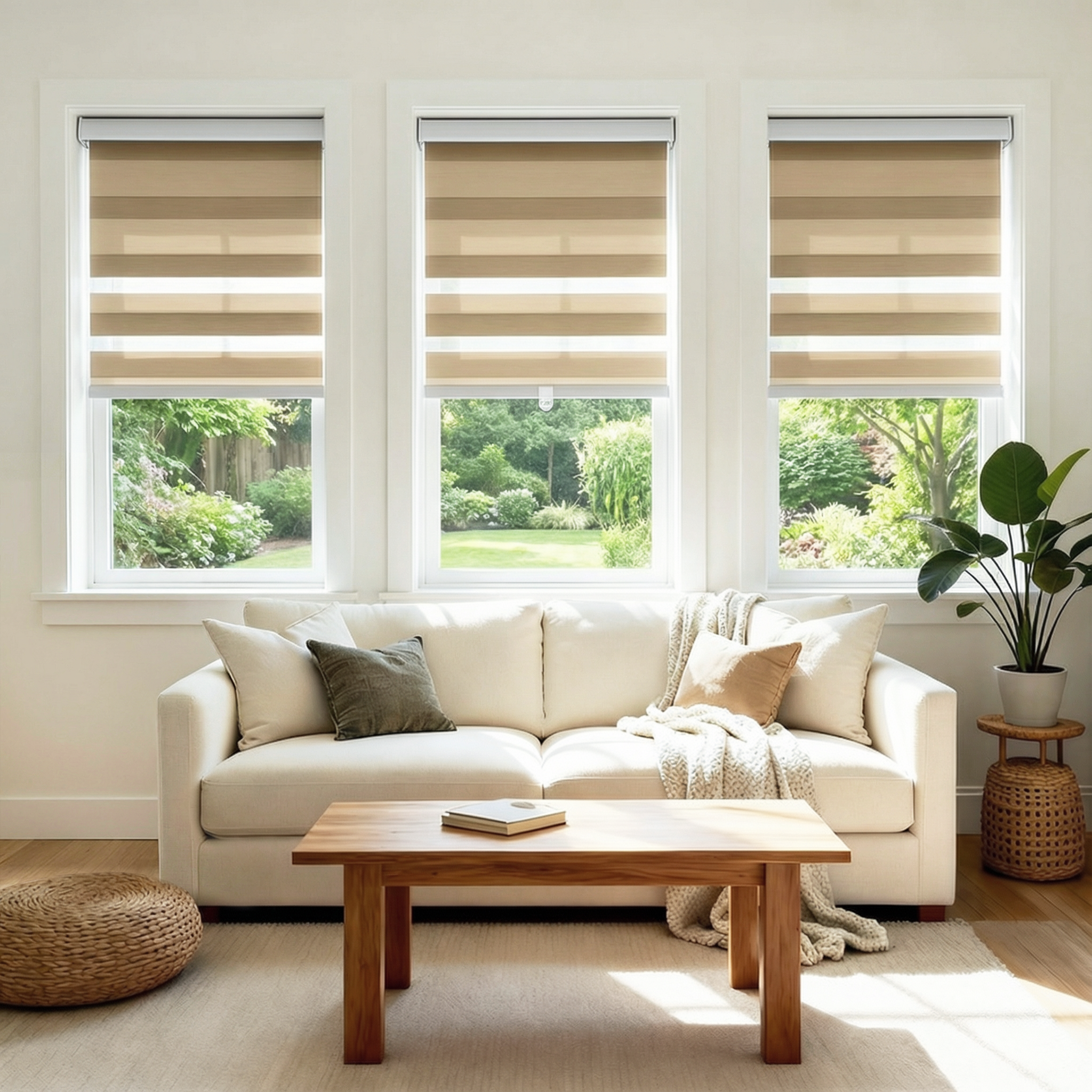 Kace Blackout Zebra Shade Cordless