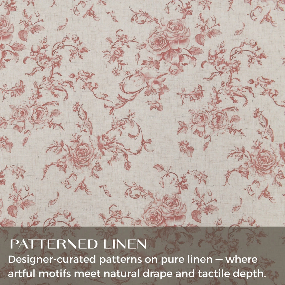 Antheia Millefiori Patterned Linen Curtains