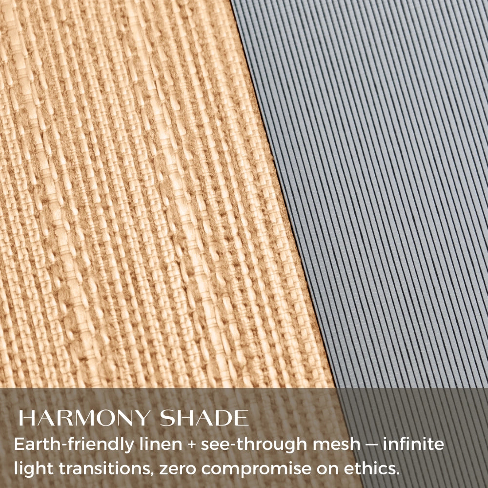 Black blackout zebra shade cordless window treatment from DWCN Official, featuring pencil pleat design for light control and privacy.