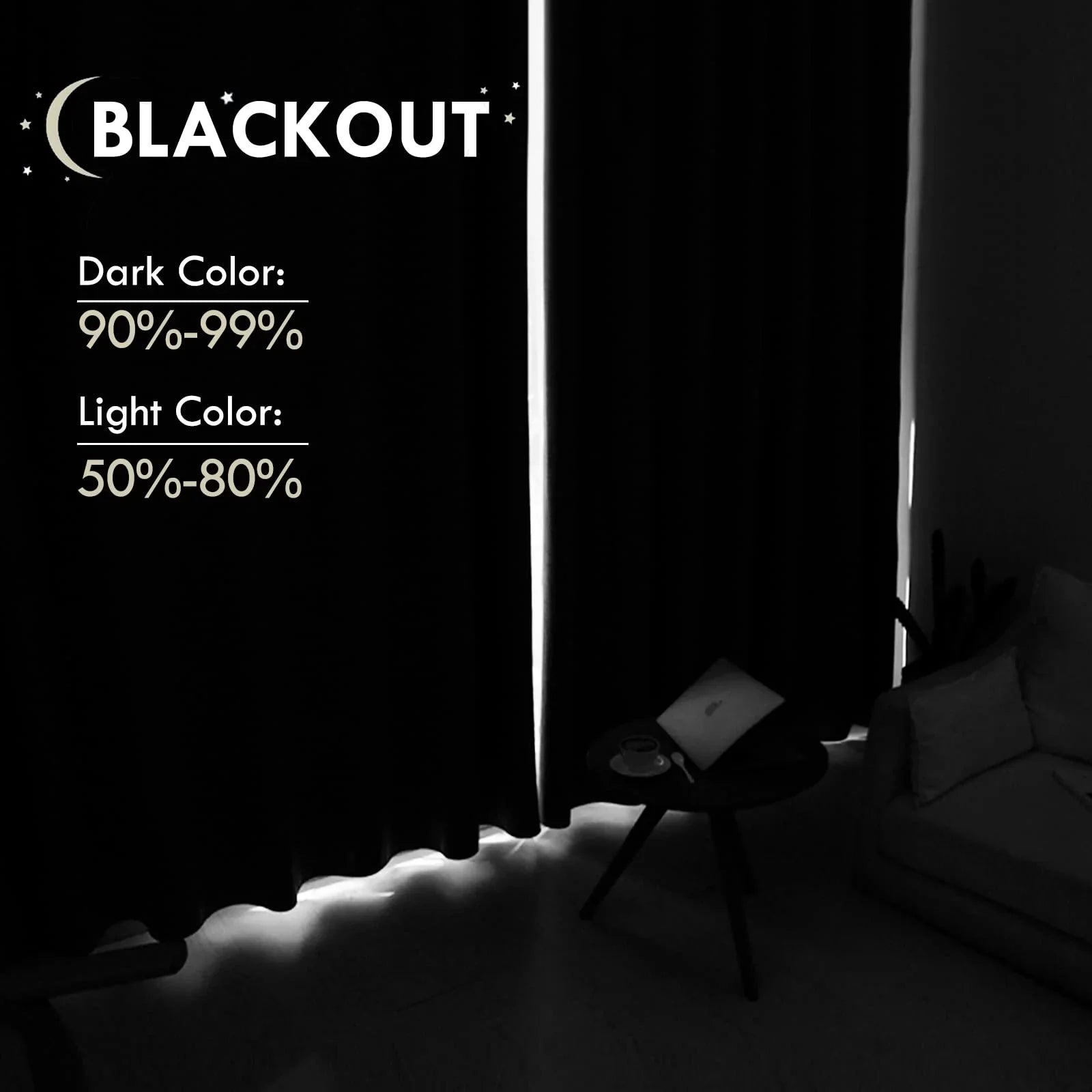 DWCN Rod Pocket Blackout Curtains - DWCN Official