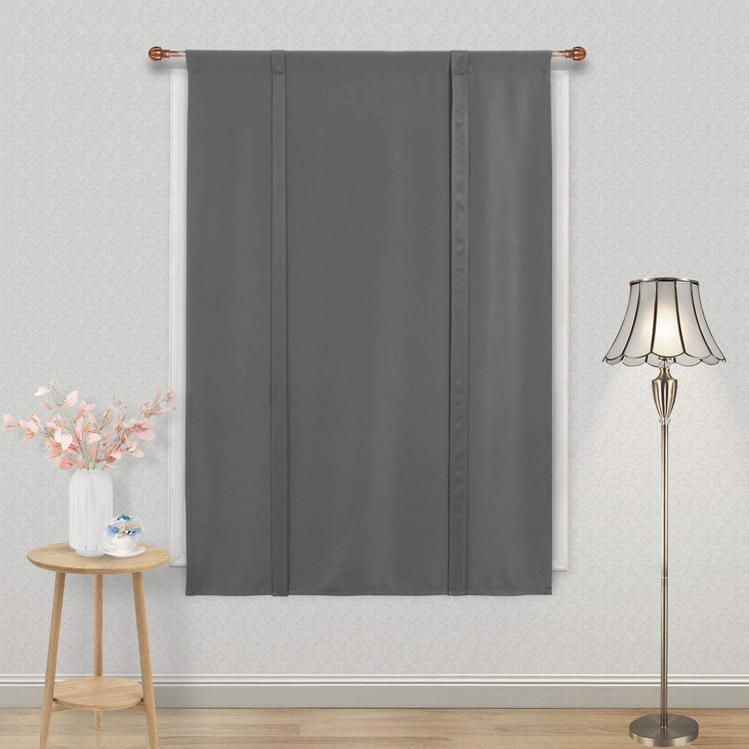 DWCN Tie Up Blackout Curtains for Kitchen