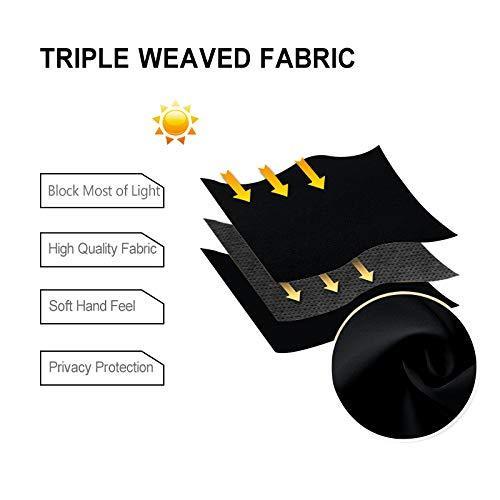 DWCN Grommet Blackout Curtains with Tiebacks - DWCN Official