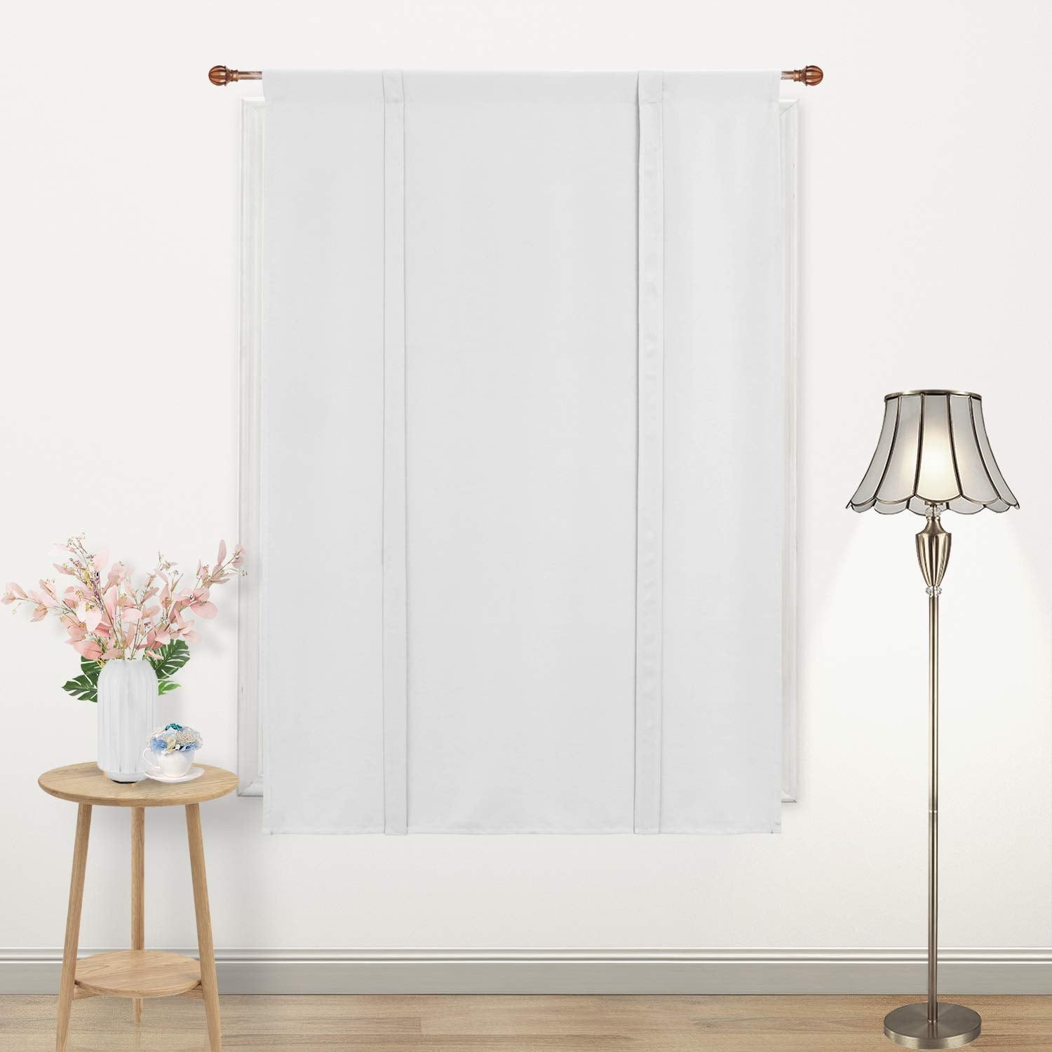 DWCN Tie Up Blackout Curtains for Kitchen