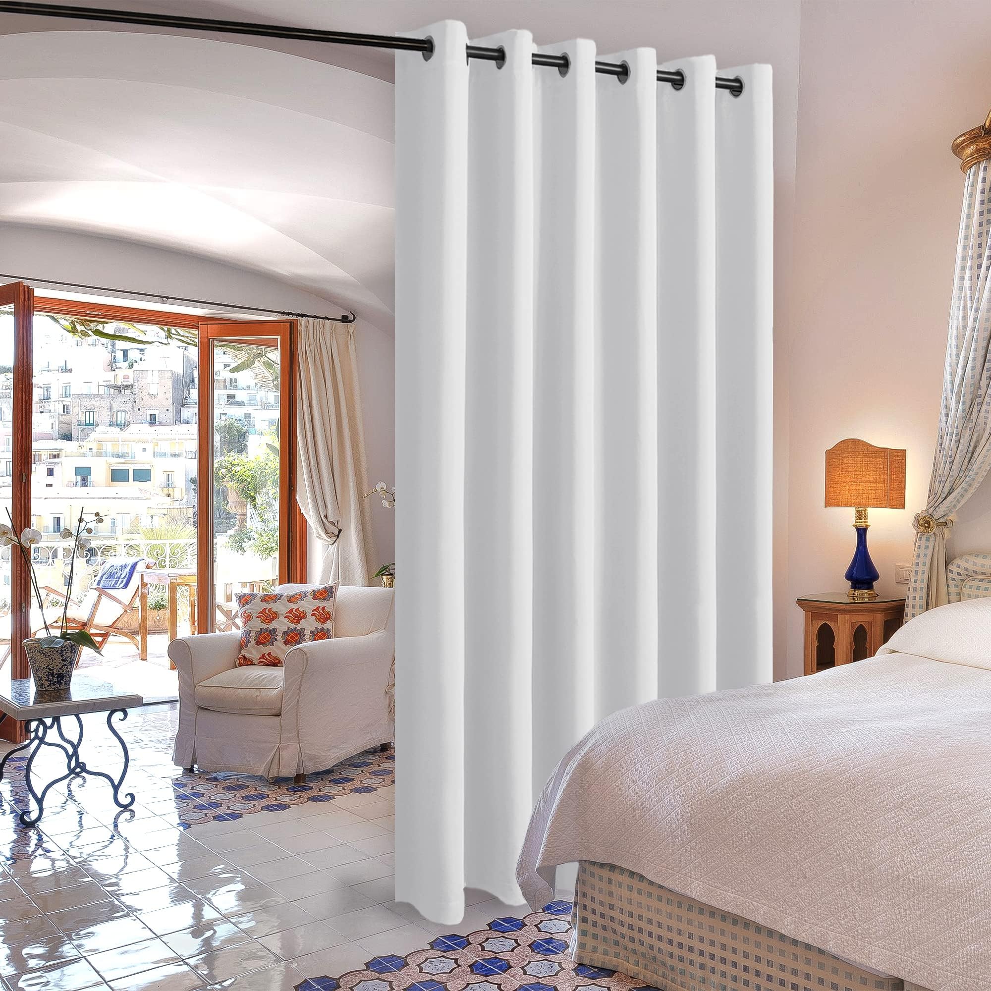 Room Divider Blackout Curtain, 1 Grommet Curtain Panel