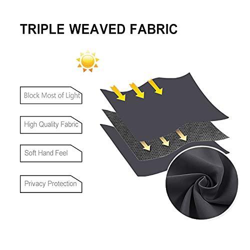 DWCN Grommet Blackout Curtains with Tiebacks - DWCN Official
