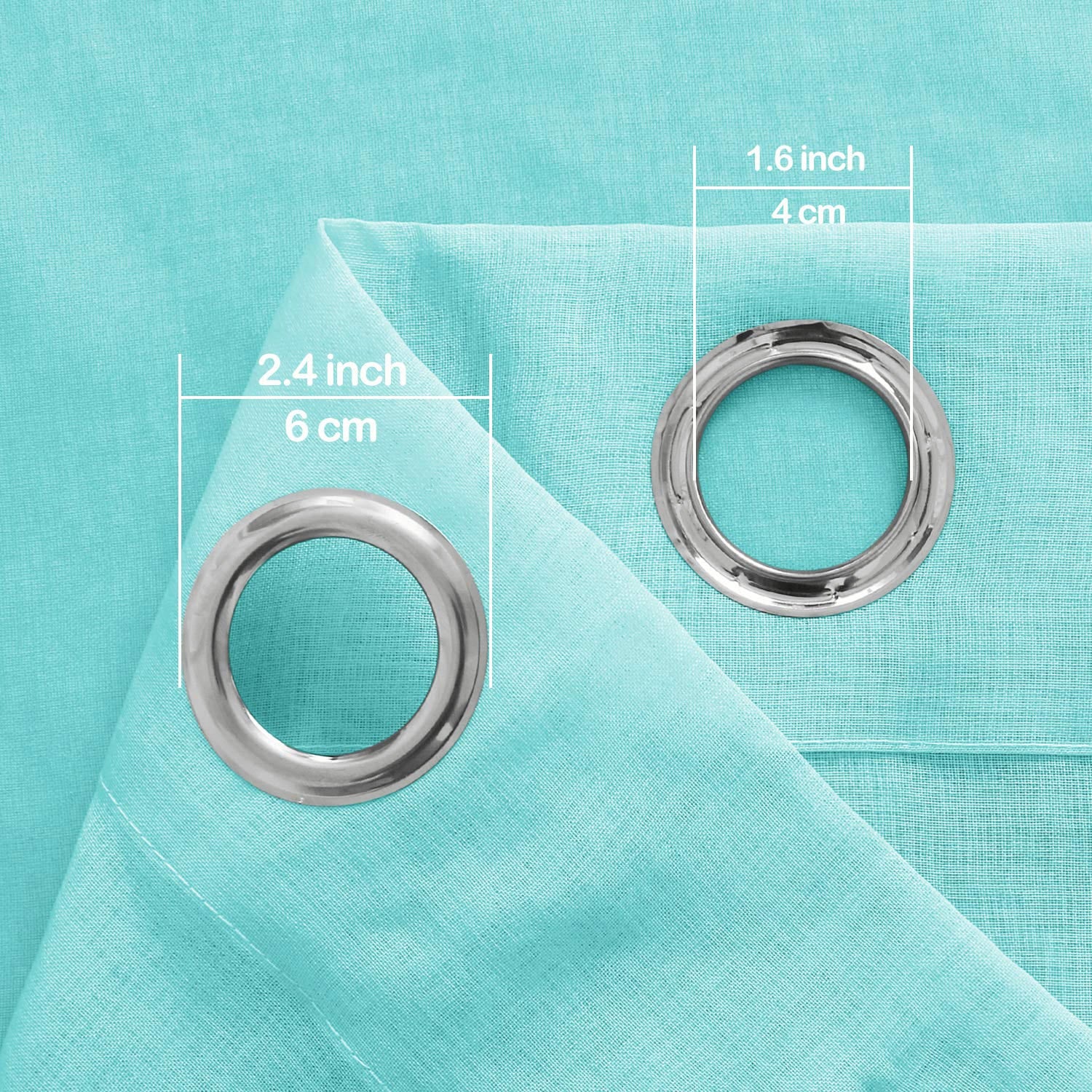 DWCN Faux Linen Ombre Sheer Curtains - DWCN Official