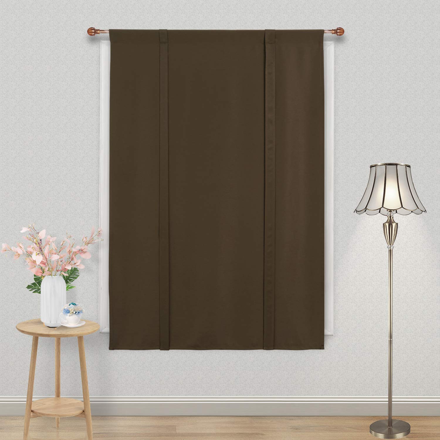 DWCN Tie Up Blackout Curtains for Kitchen