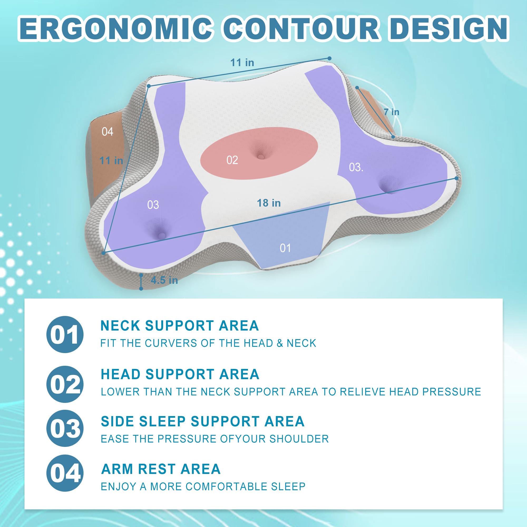 DWCN Cervical Pillow