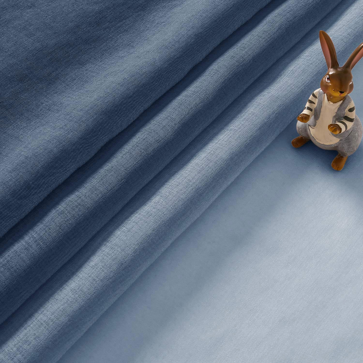 DWCN Faux Linen Ombre Sheer Curtains - DWCN Official