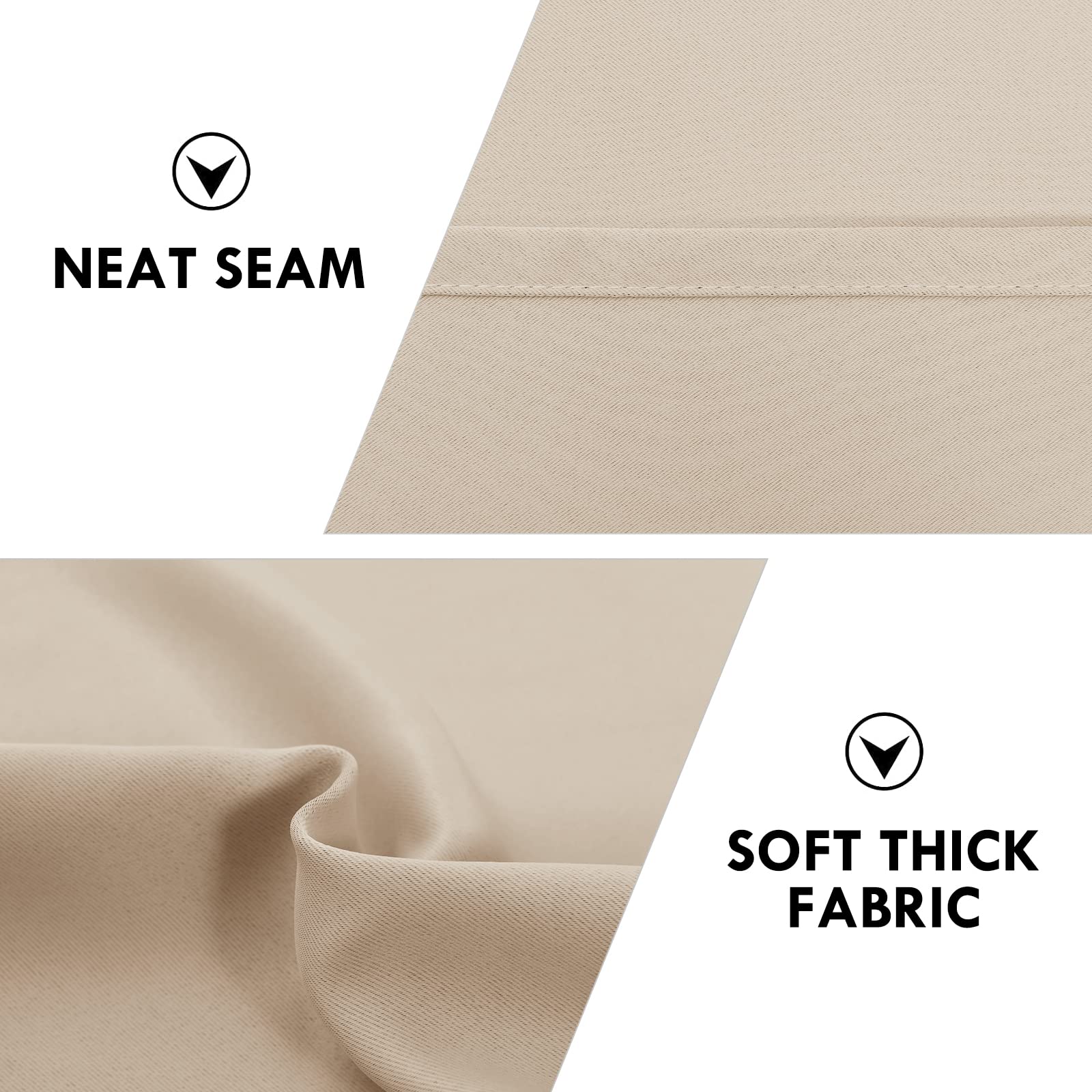 DWCN Rod Pocket Blackout Curtains - DWCN Official