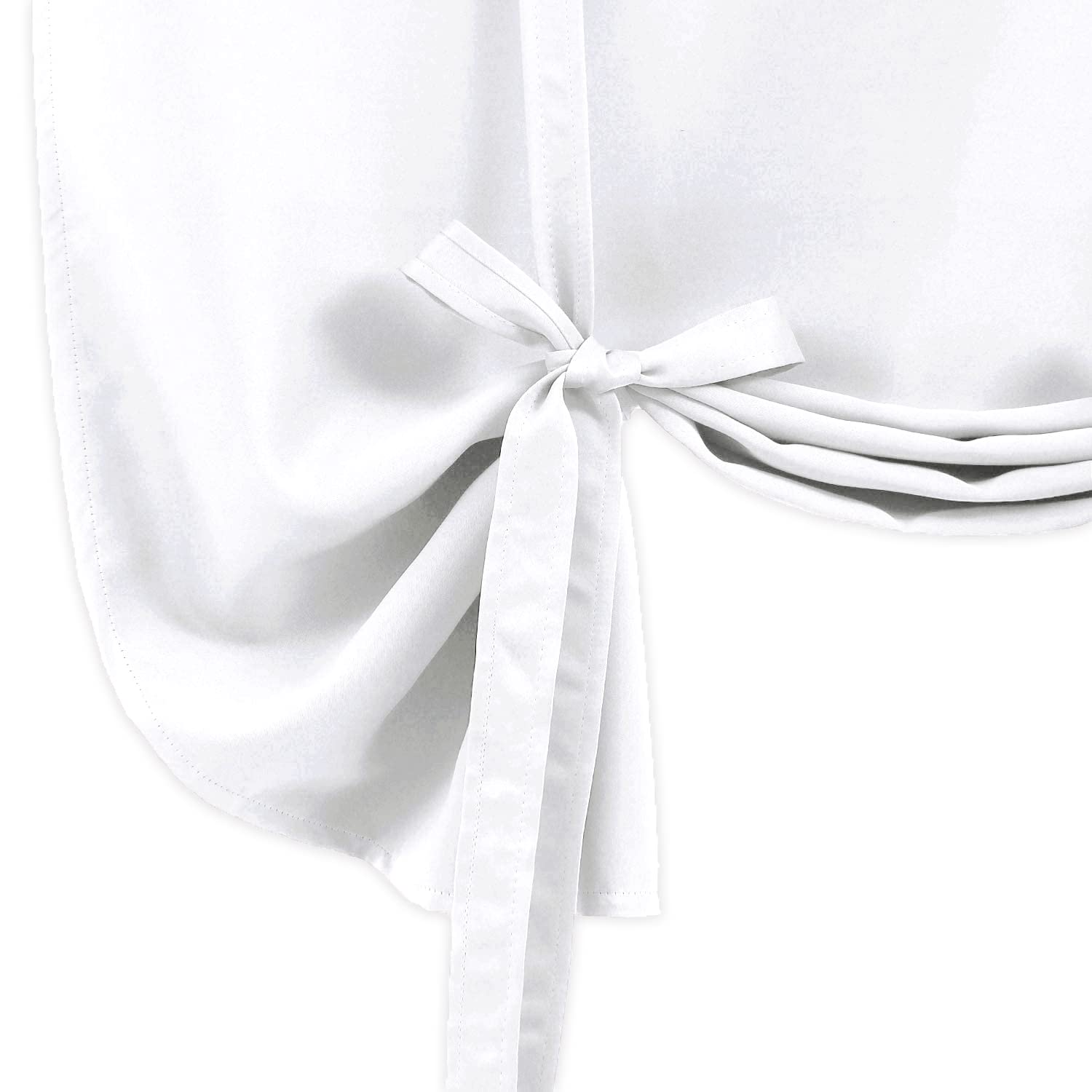 DWCN Tie Up Blackout Curtains for Kitchen