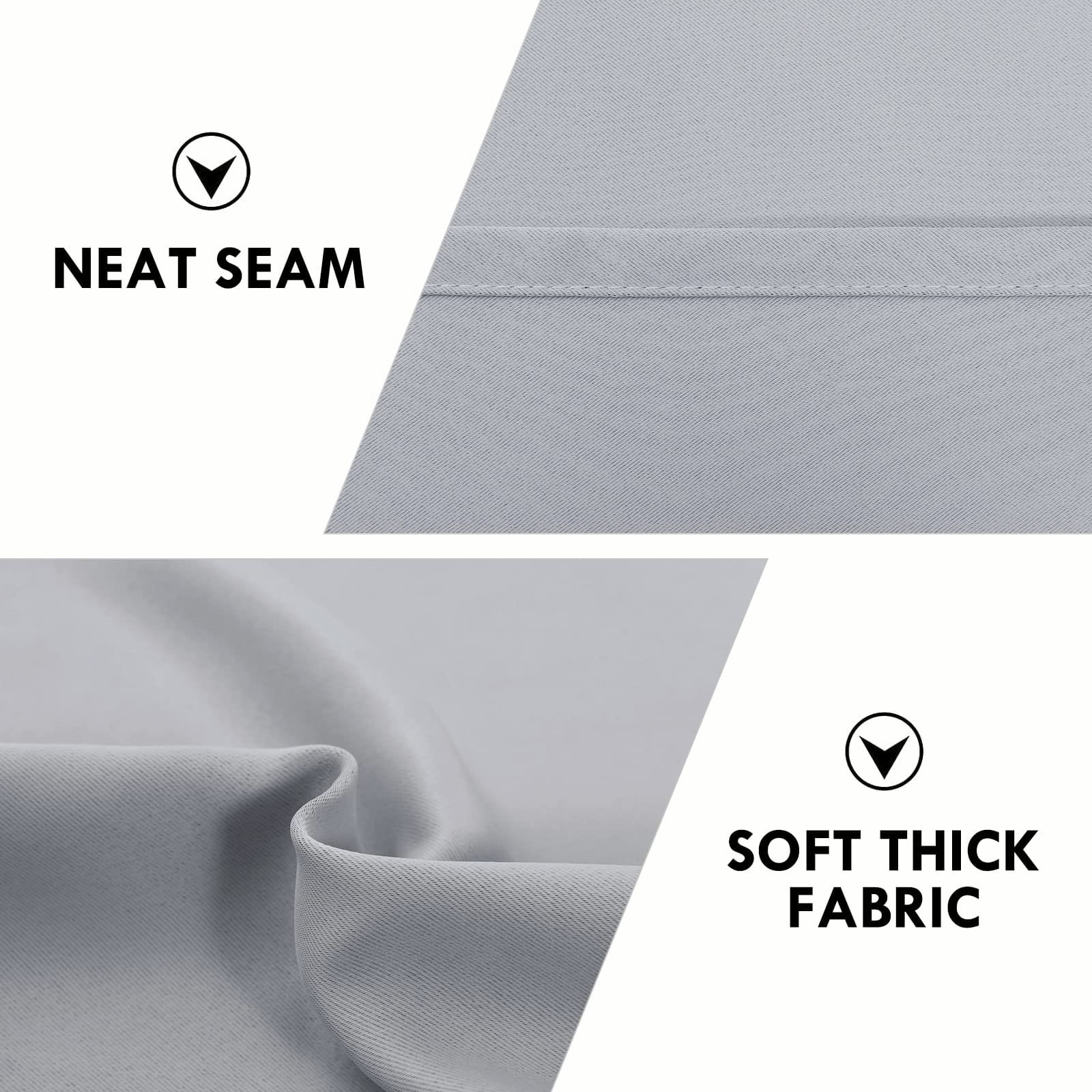 DWCN Rod Pocket Blackout Curtains - DWCN Official