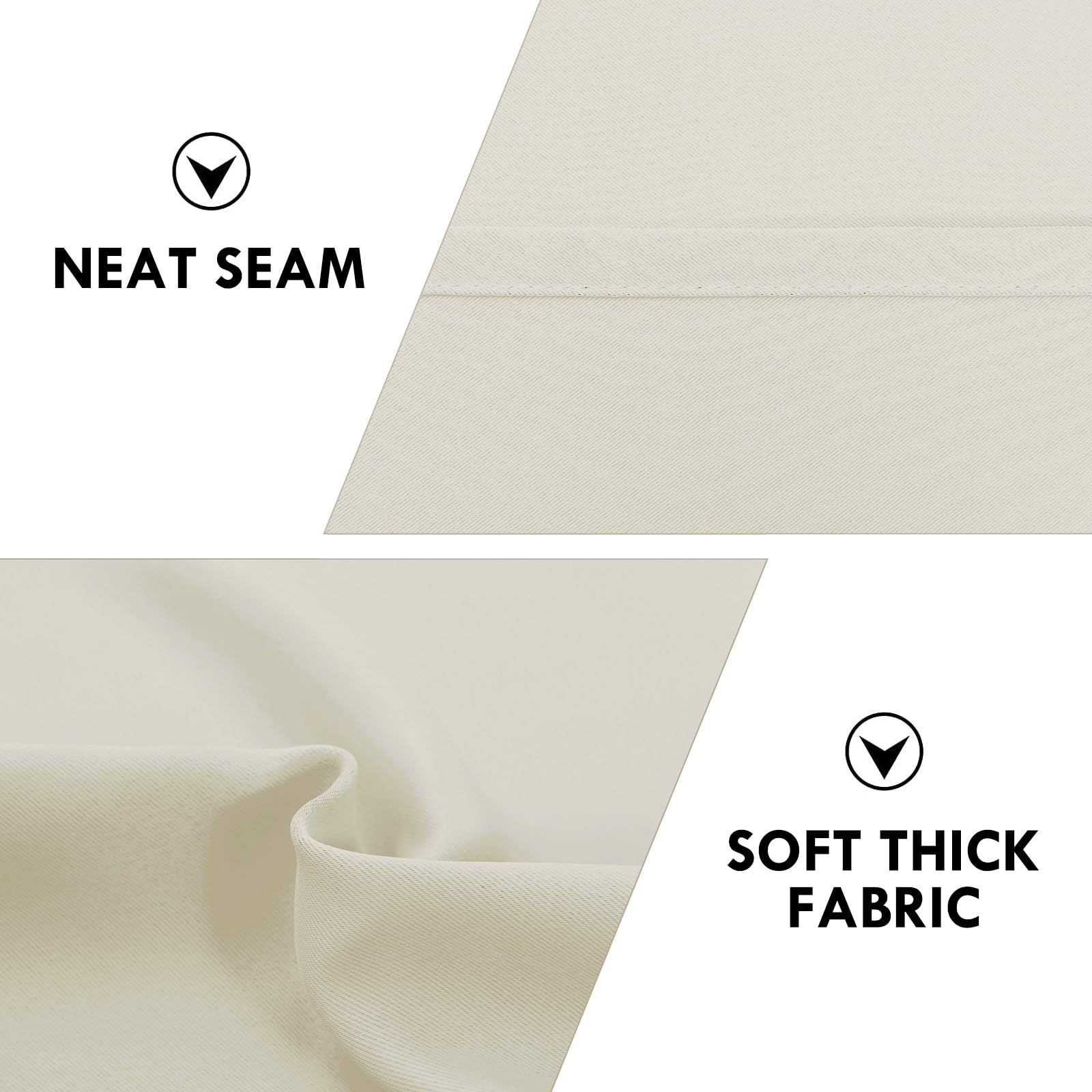 DWCN Rod Pocket Blackout Curtains - DWCN Official