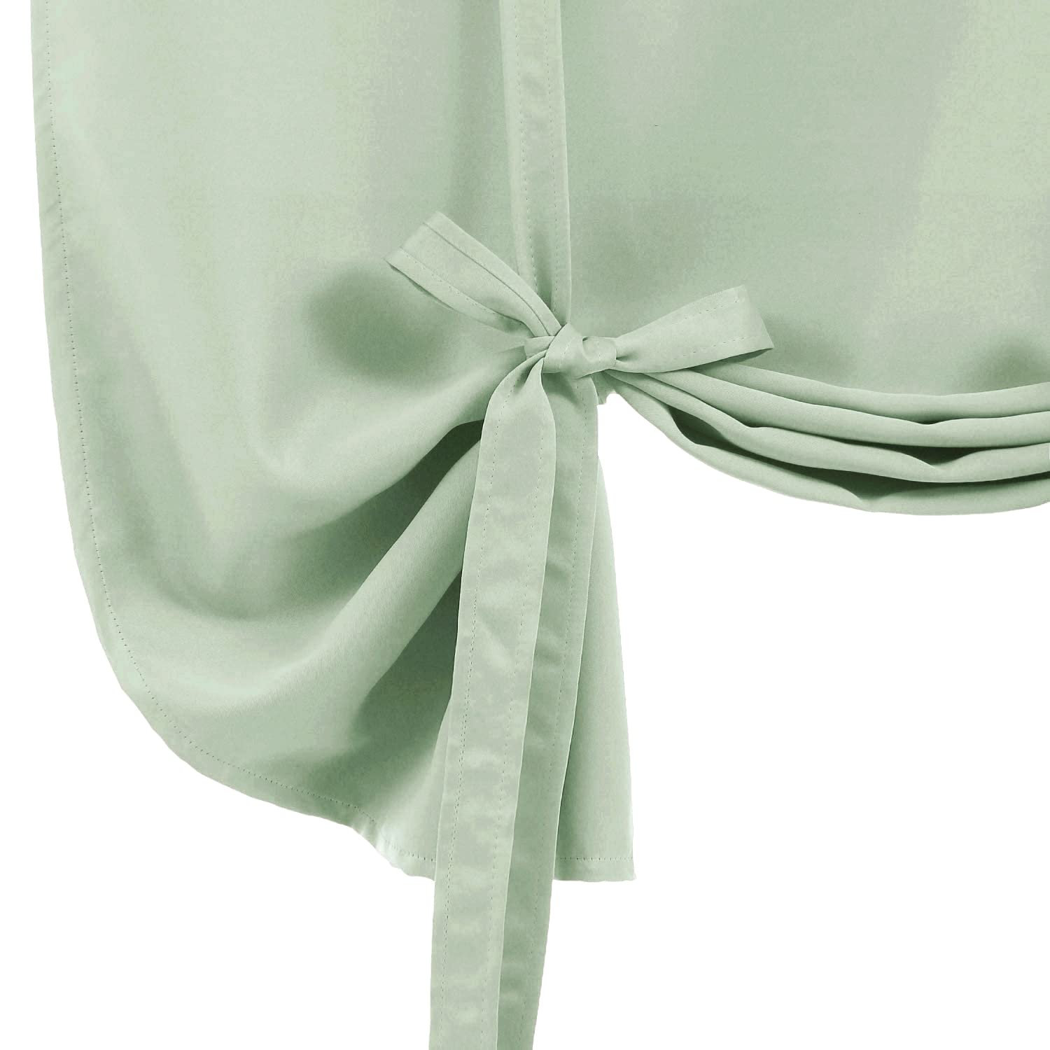 DWCN Tie Up Blackout Curtains for Kitchen