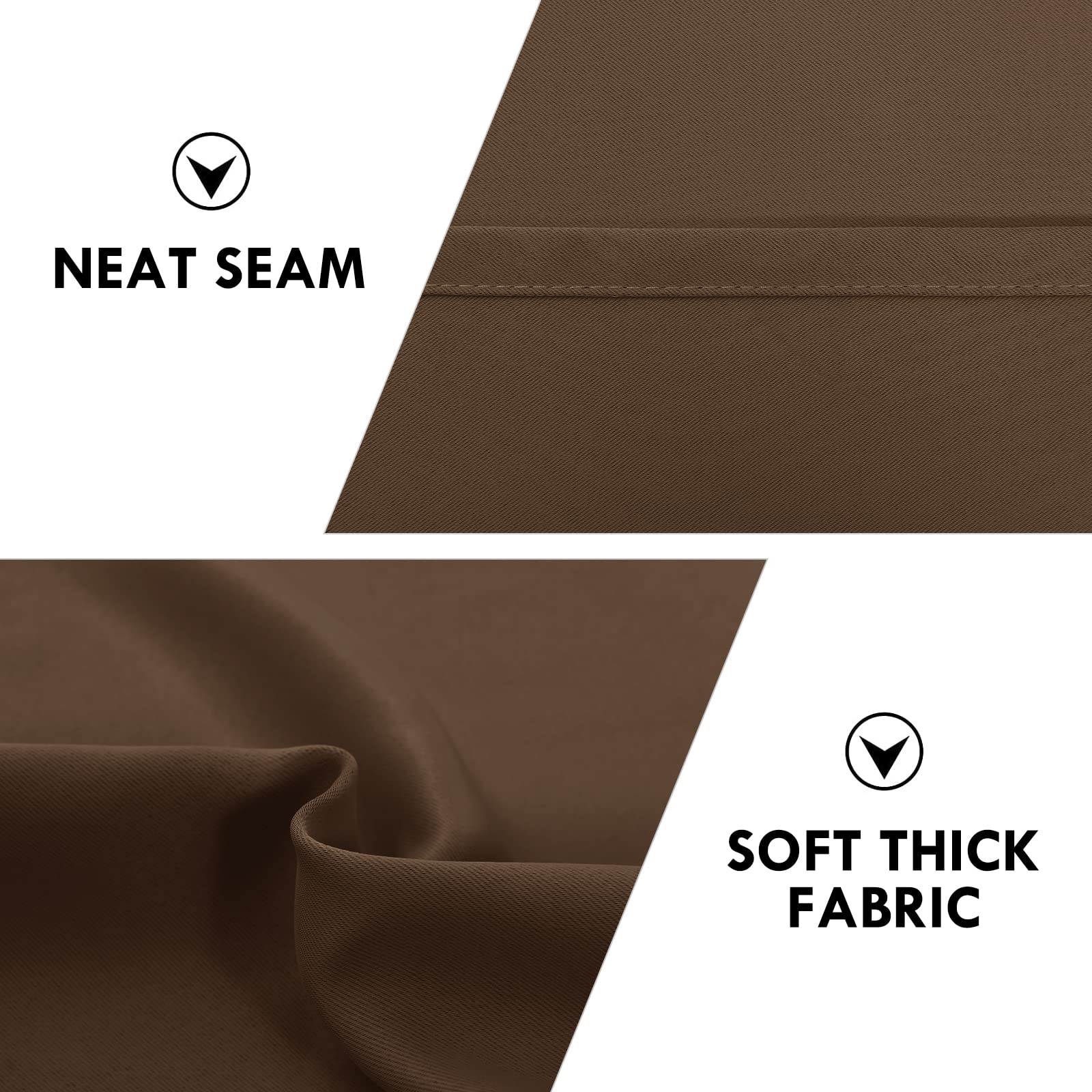 DWCN Rod Pocket Blackout Curtains - DWCN Official
