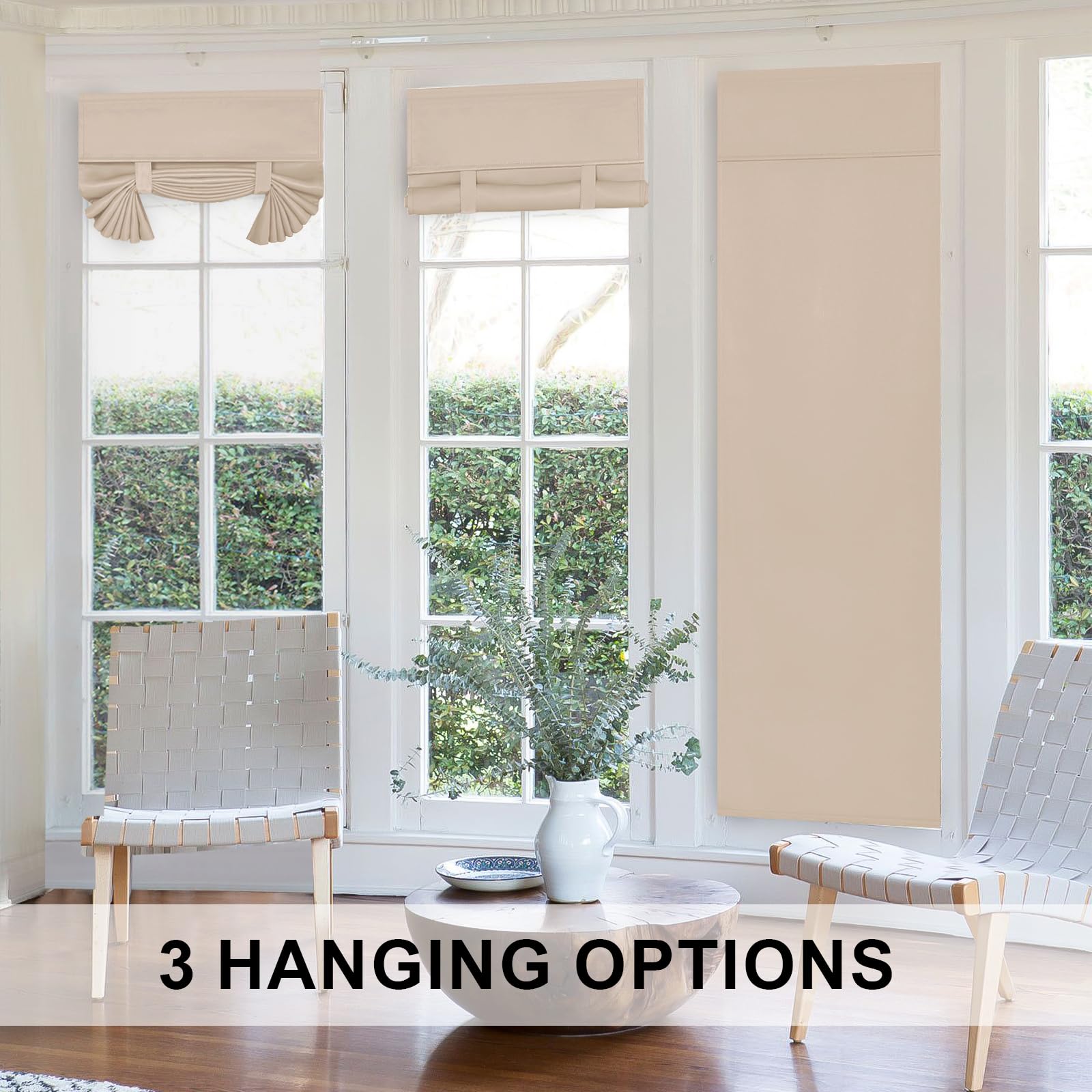 DWCN French Door Curtains, Set of 1 Panel