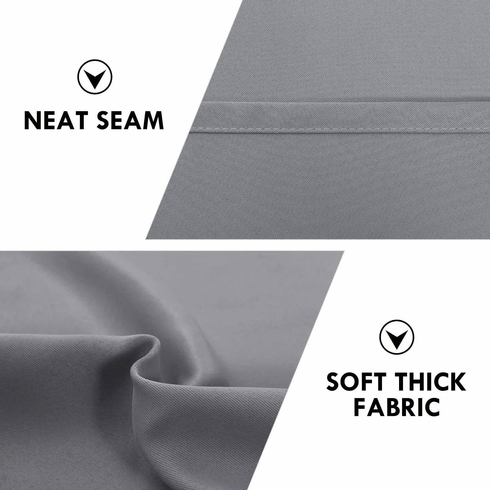 DWCN Rod Pocket Blackout Curtains - DWCN Official