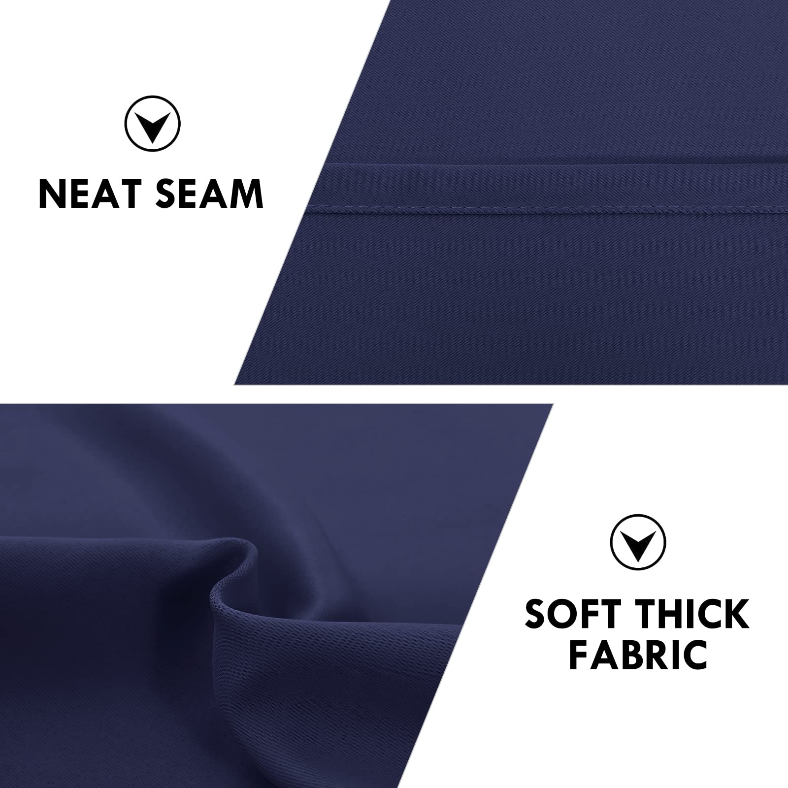DWCN Rod Pocket Blackout Curtains - DWCN Official