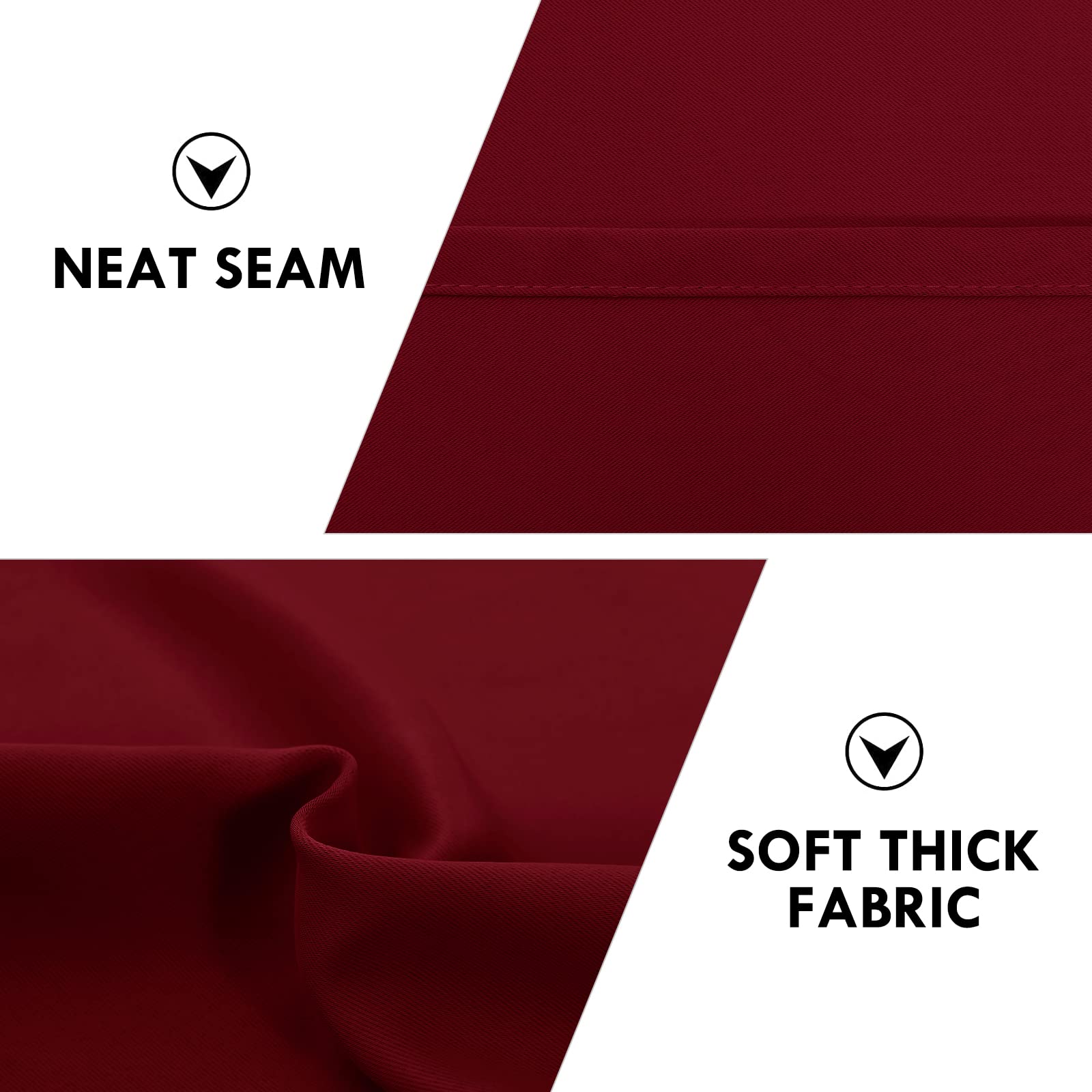 DWCN Rod Pocket Blackout Curtains - DWCN Official