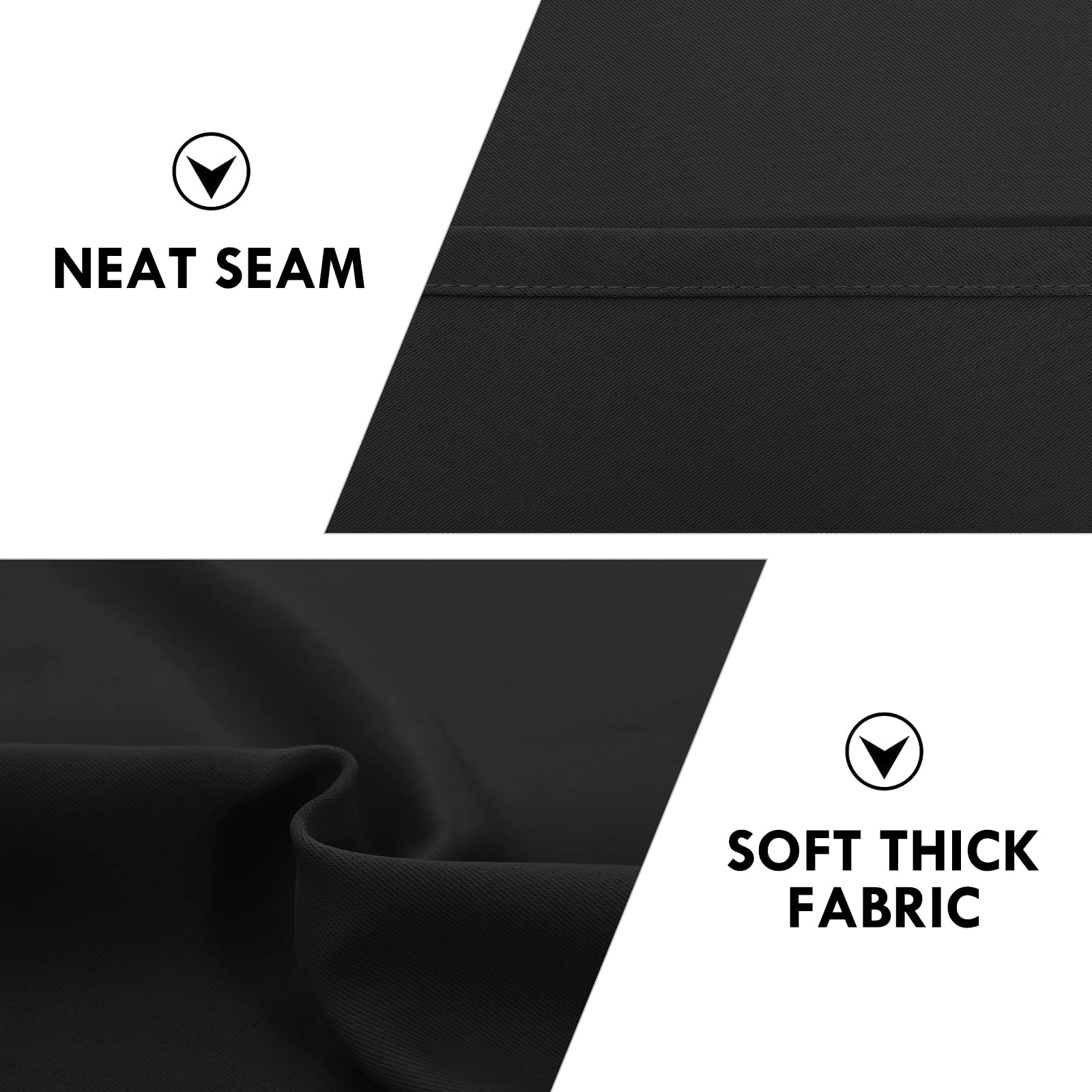 DWCN Rod Pocket Blackout Curtains - DWCN Official