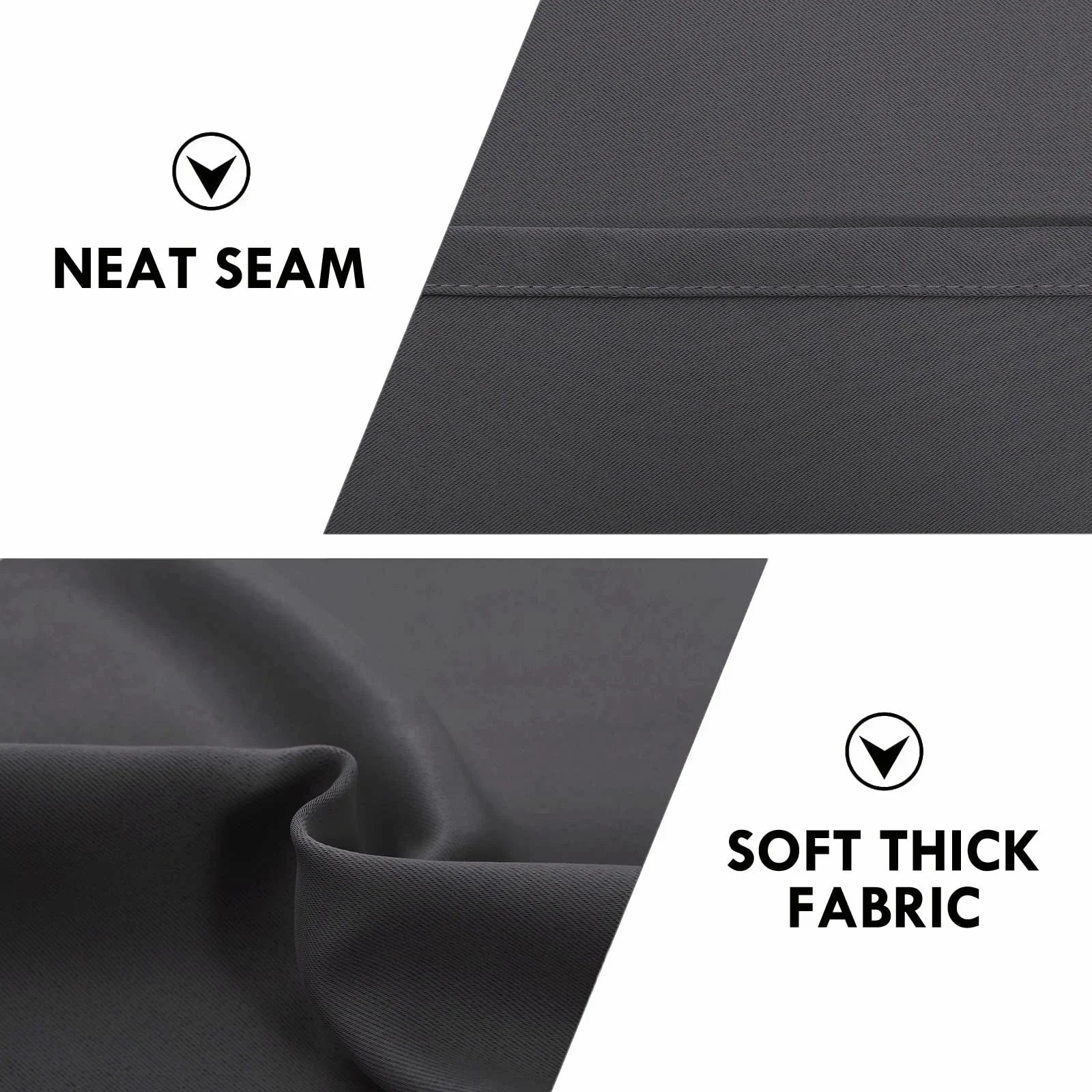 DWCN Rod Pocket Blackout Curtains - DWCN Official
