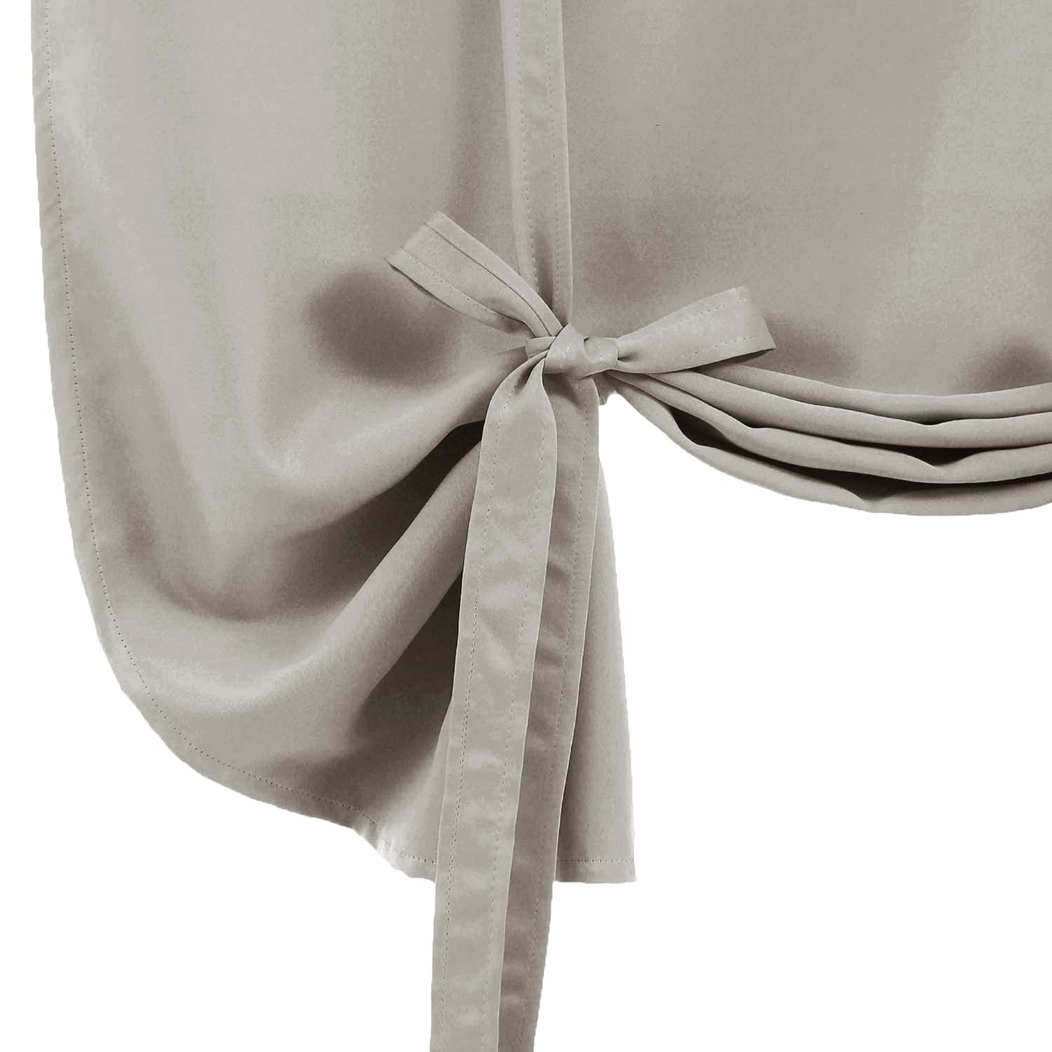 DWCN Tie Up Blackout Curtains for Kitchen