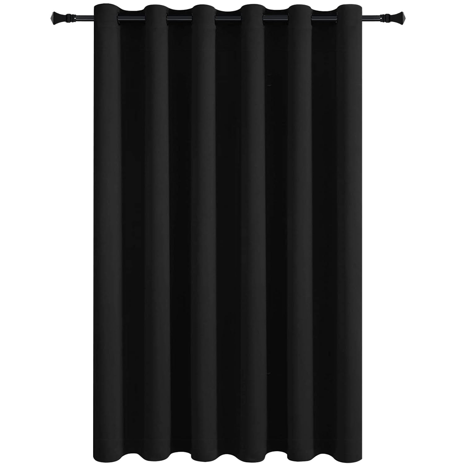 Room Divider Blackout Curtain, 1 Grommet Curtain Panel
