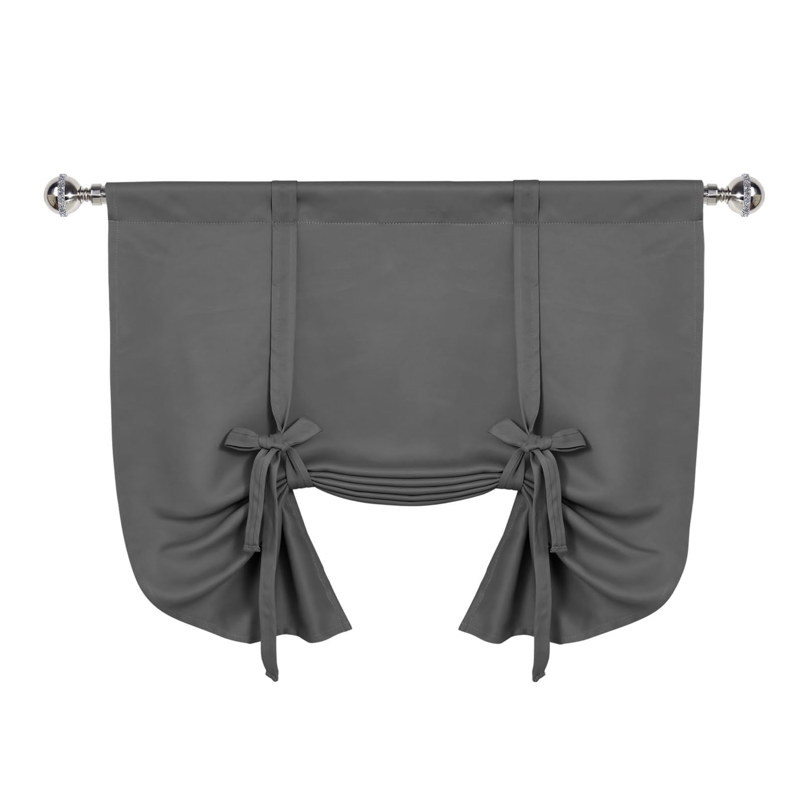 DWCN Tie Up Blackout Curtains for Kitchen