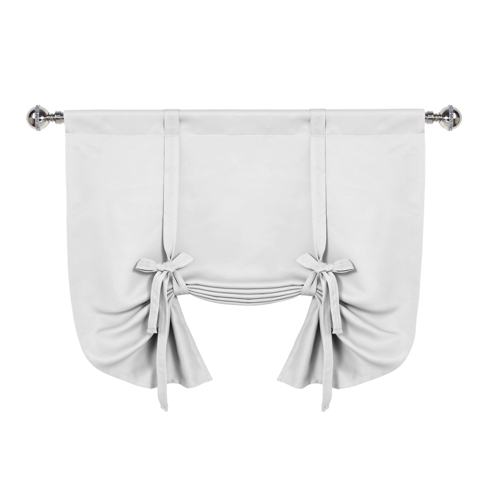 DWCN Tie Up Blackout Curtains for Kitchen