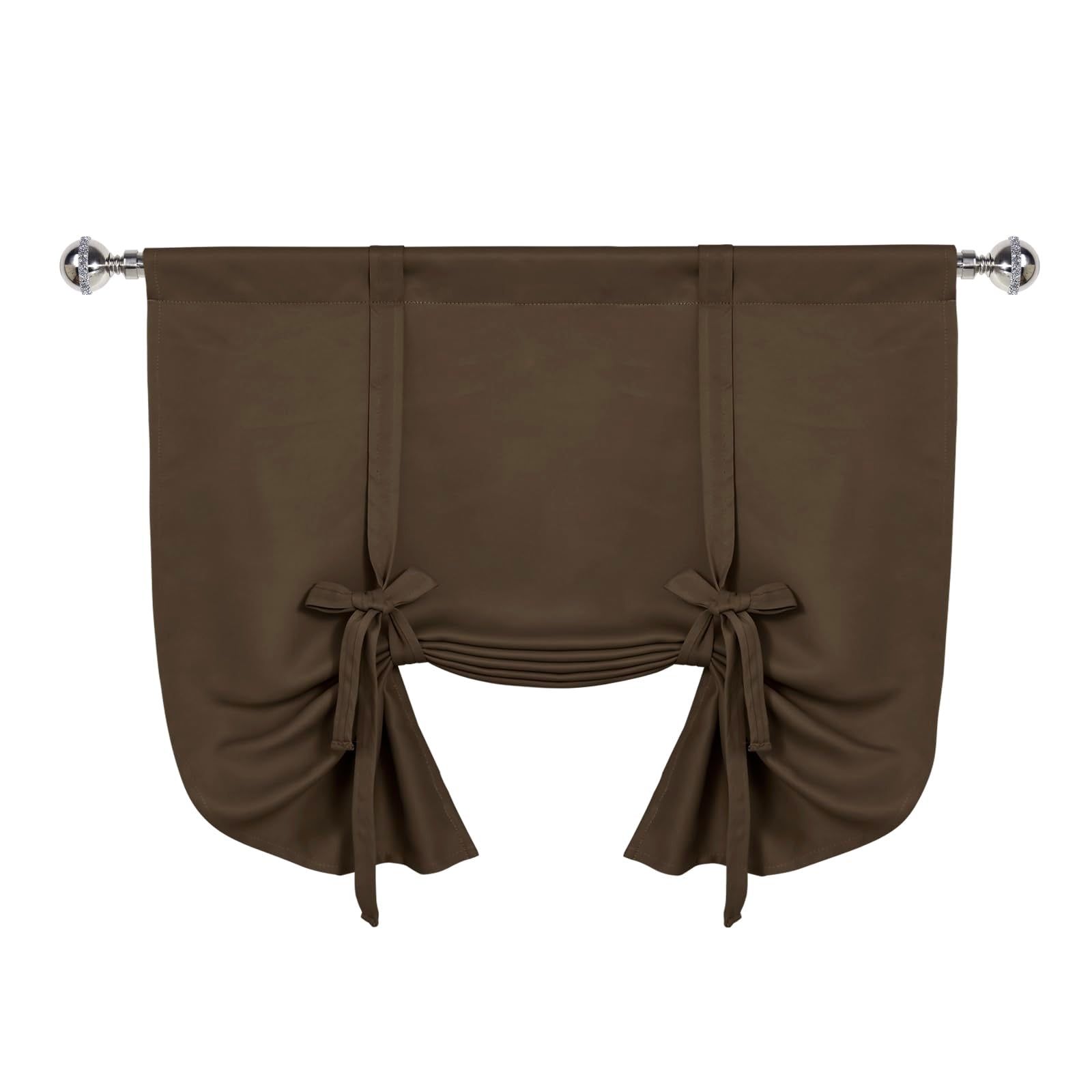 DWCN Tie Up Blackout Curtains for Kitchen