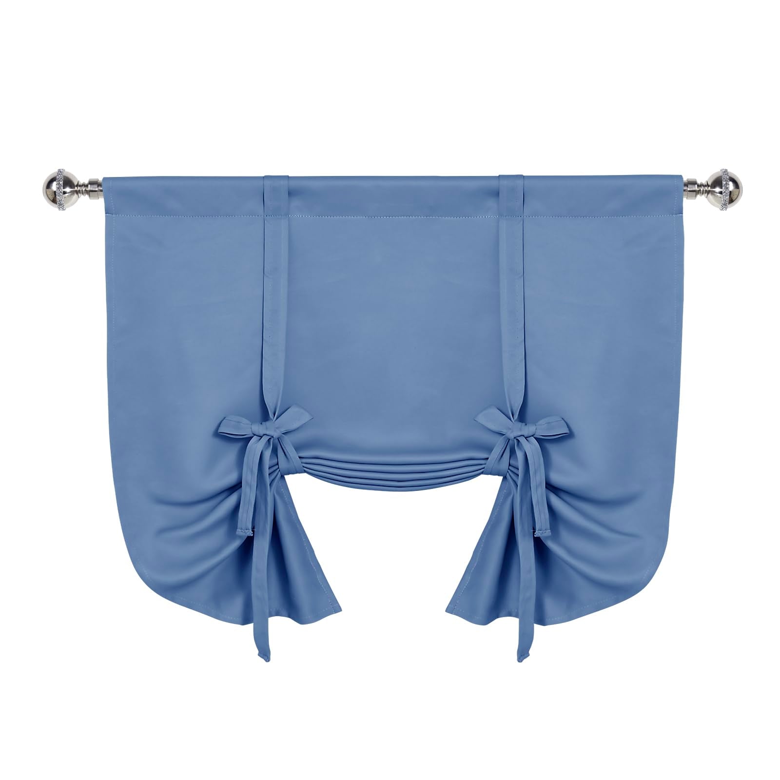 DWCN Tie Up Blackout Curtains for Kitchen