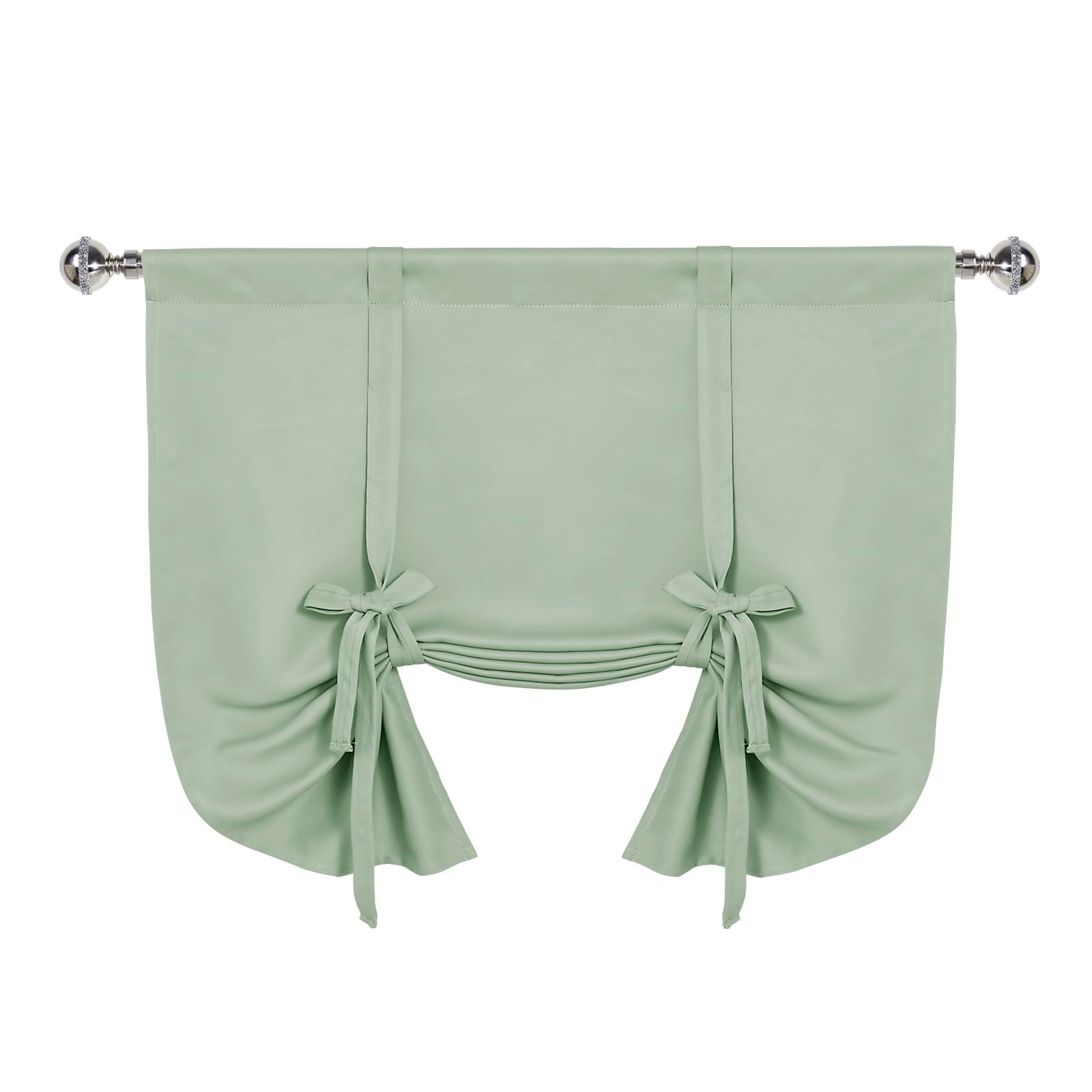 DWCN Tie Up Blackout Curtains for Kitchen