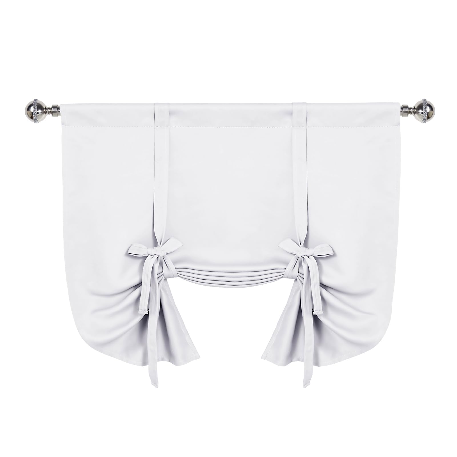 DWCN Tie Up Blackout Curtains for Kitchen