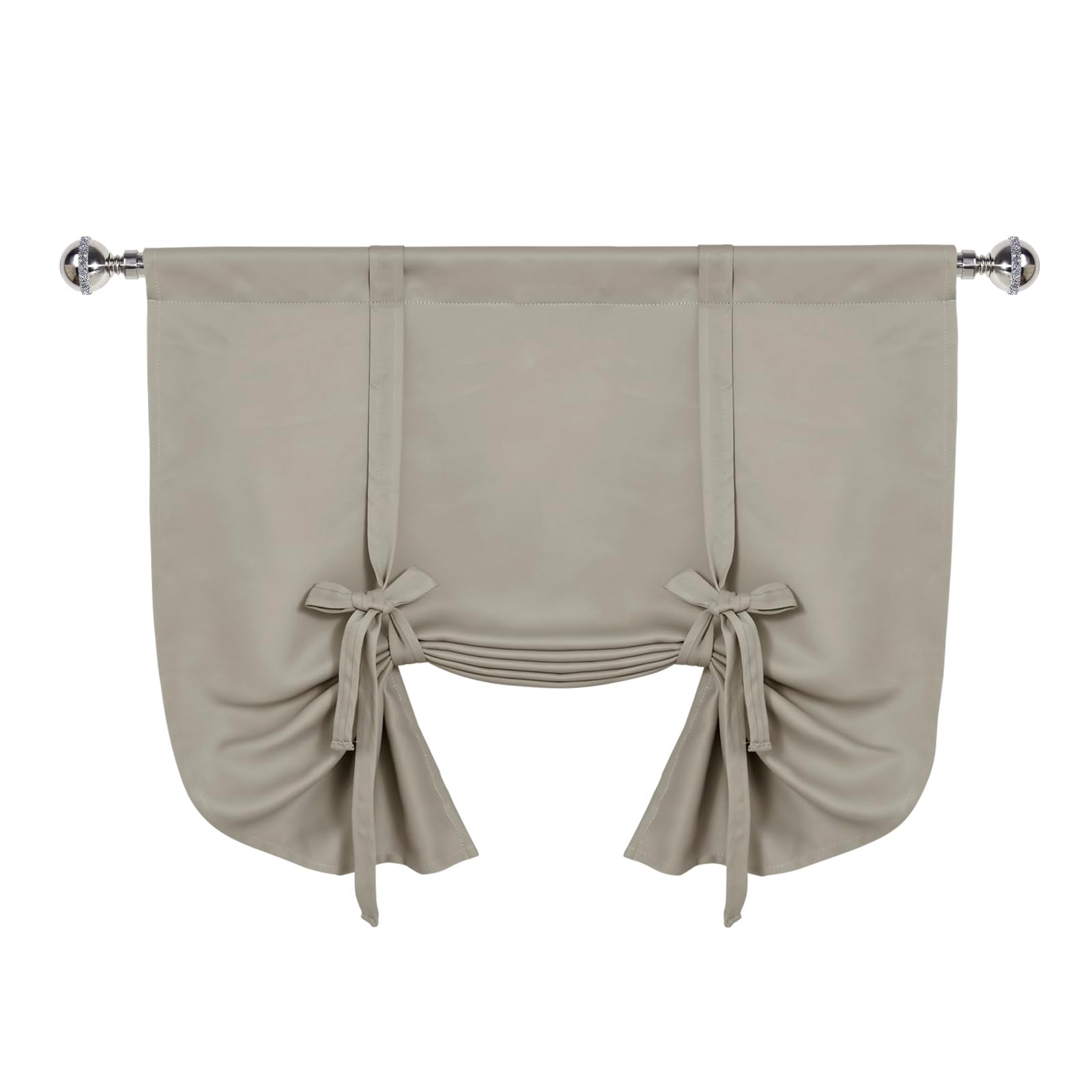 DWCN Tie Up Blackout Curtains for Kitchen