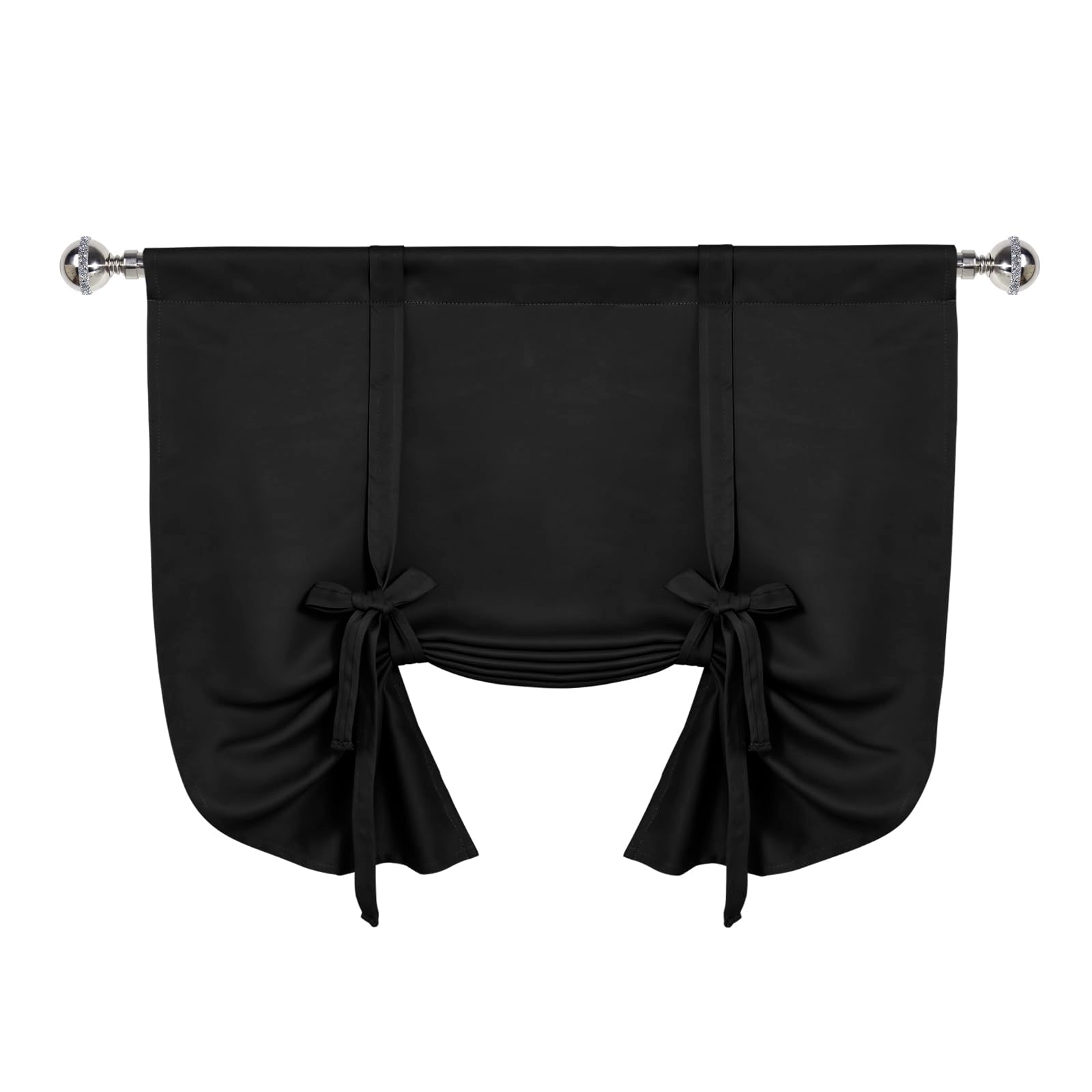 DWCN Tie Up Blackout Curtains for Kitchen